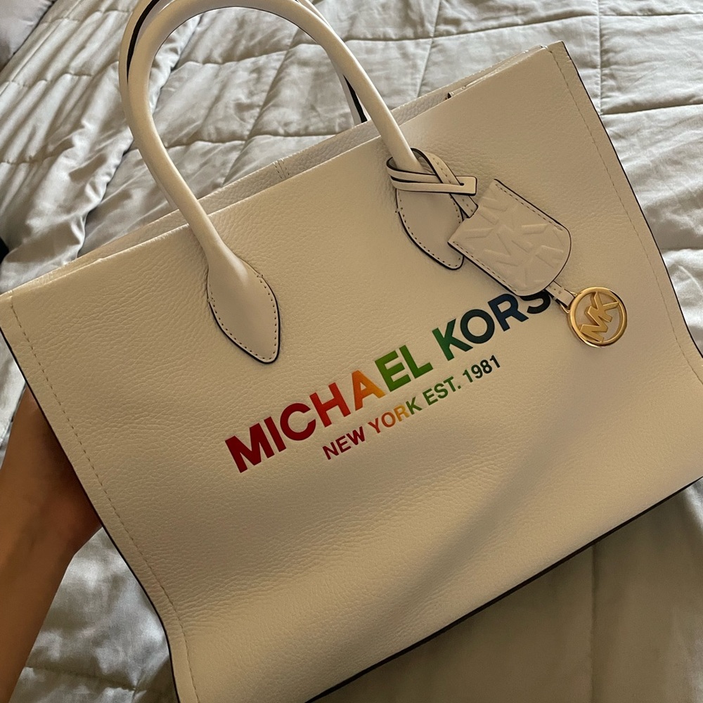 rainbow michael kors bag